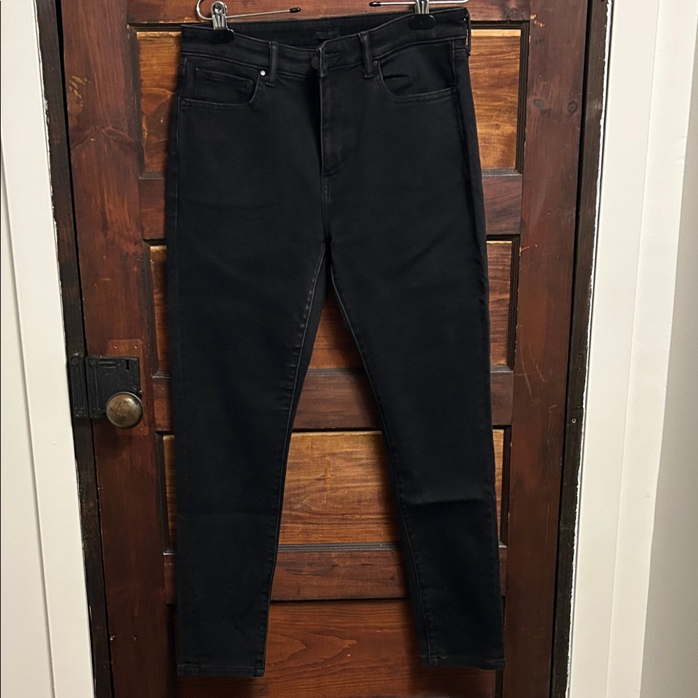 Uniqlo HeatTech Women's Black Skinny Jeans Size 31X31
